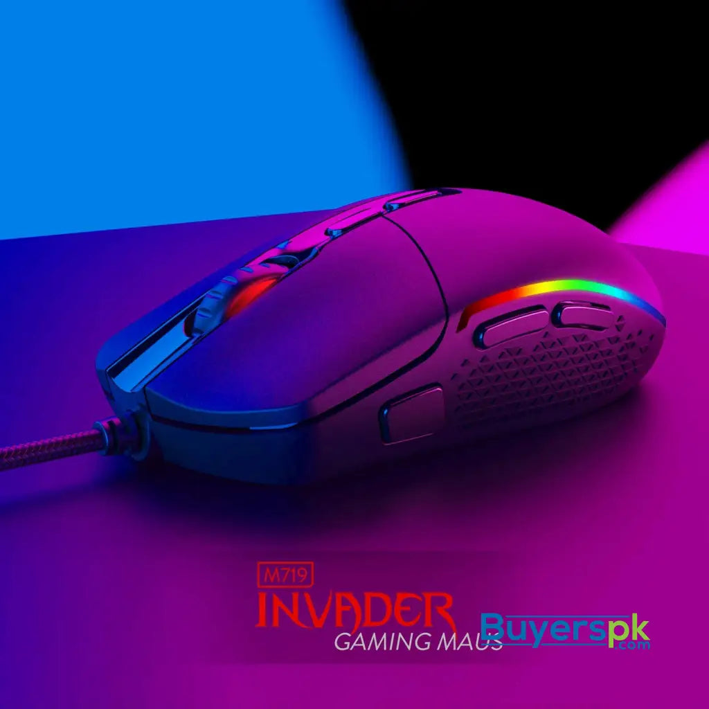 Redragon M719 Invader Wired Optical Gaming Mouse - Price in Pakistan Redragon M719 Invader Wired Optical Gaming Mouse - Price in Pakistan